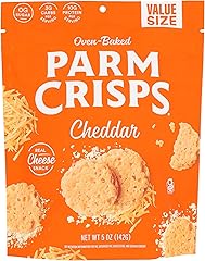Parmcrisps, Crisp Cheddar Oven Baked Family Size, 5 Ounce