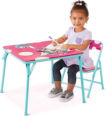 disney minnie junior table & chair set