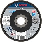 Bosch PRO 125x22 G80 Flap Disc Angled for Small Angle Grinders