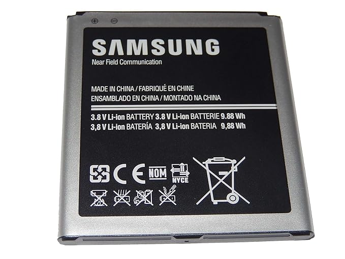 Original Li-Ion Akku 2600mAh (3.8V) mit NFC für Handy Smartphone Samsung Galaxy S4 SIV VE LTE GT-i9515 wie B600BE, B600BU, EB
