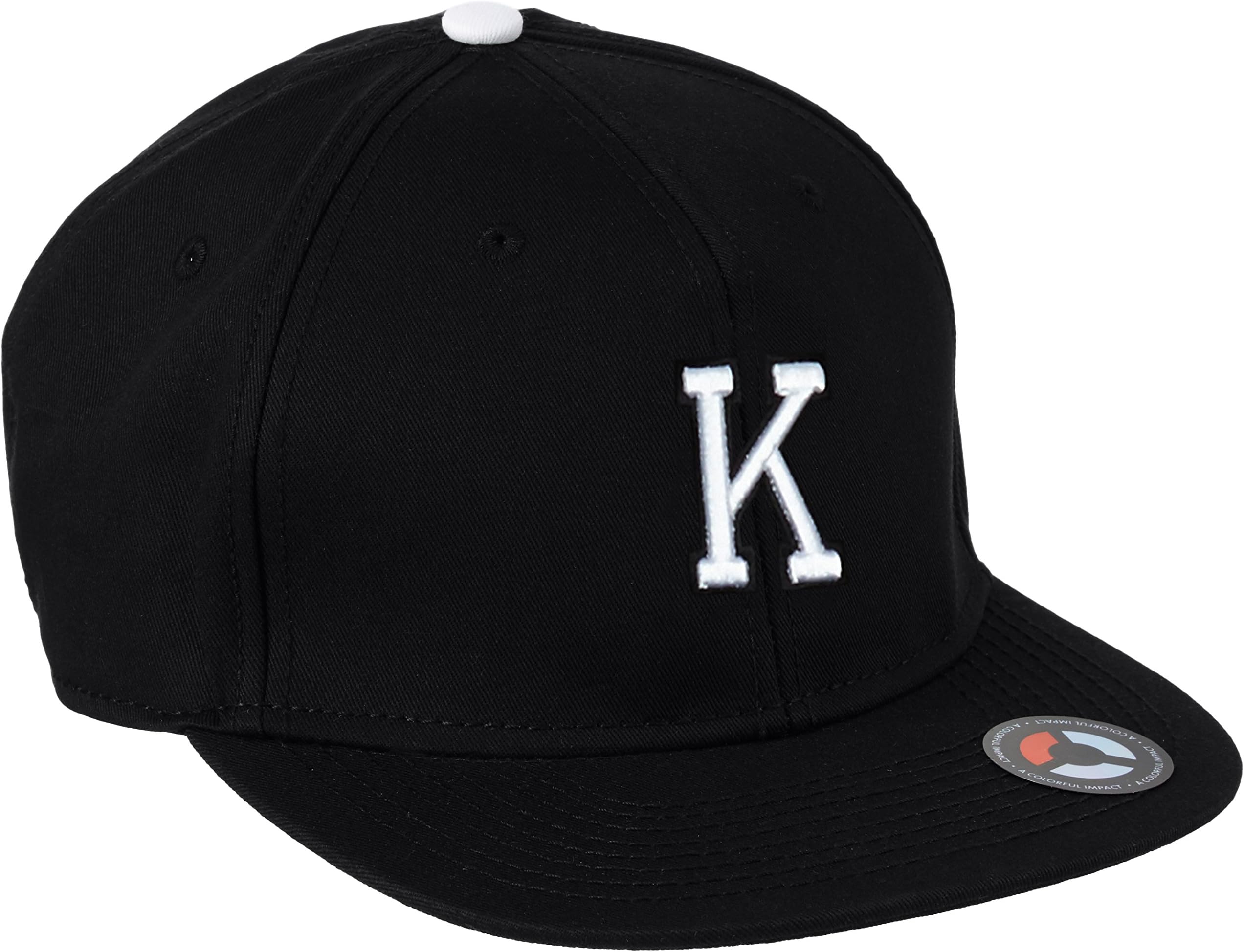 Letter Snapback K Baseball Cap