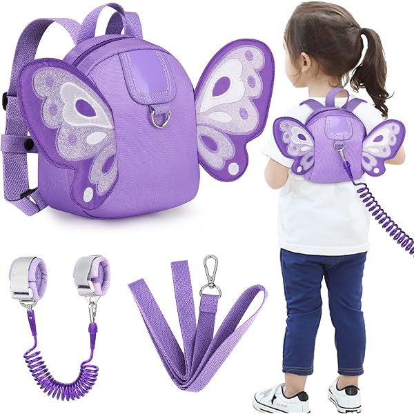 thumbnail image 2 of Accmor Toddler Harness Backpack Leash - Cute Rabbit Design With Anti-Lost Wrist Link For Kids Safety 2 of 10