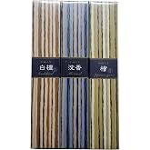 nippon kodo Kayuragi Incense Set of 3 Scents (Sandalwood, Aloeswood and Japanese Cypress) 40 Sticks in Each Scent