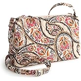 Vera Bradley womens Premium Cotton Foxbury Crossbody Bag