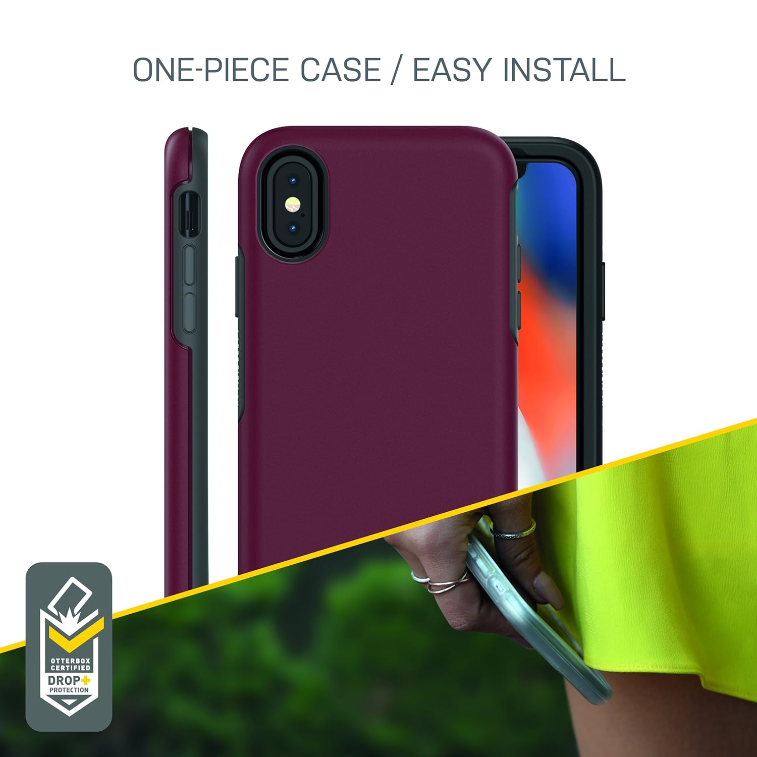 Otterbox Symmetry Clear Series Case For Iphone Xs Iphone X Clear Retail Packaging Clothing Shoes Jewelry Shirts Malibukohsamui Com