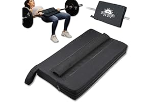 Lights Mountain Square Hip-Thrust Pad Protective Extra Thick Foam pad for Barbell Weightlifting Hip Thrusts and Glute Bridges Workouts Home Gym Equipment