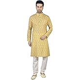Tathastu Mens Cotton Kurta Pyjama Set