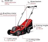 Einhell GE-CM 18/33 Li 18V Cordless Lawn Mower Battery Charger 33cm 30L view 3