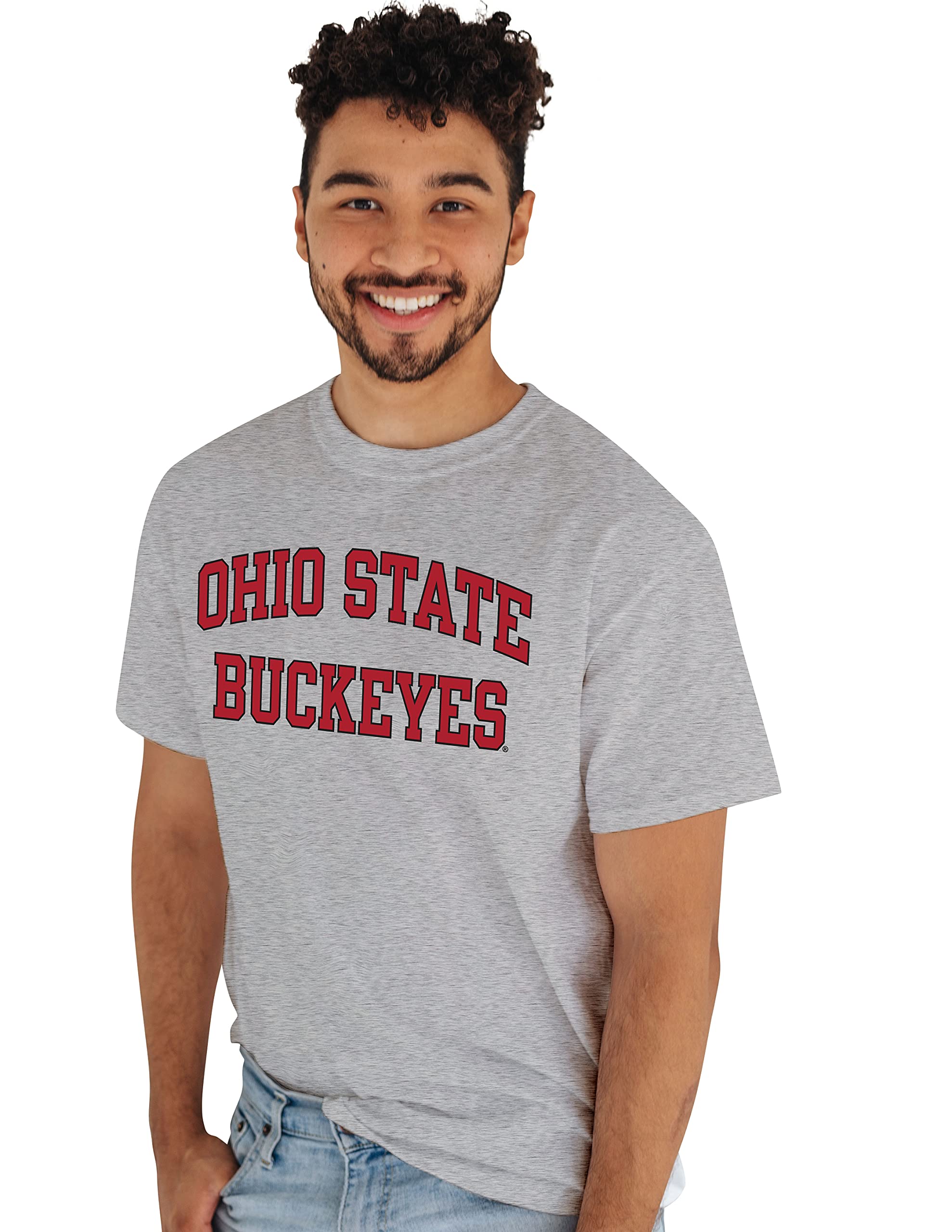 Blue 84 Men's T-Shirt Arched, Gray, XXL — image 1