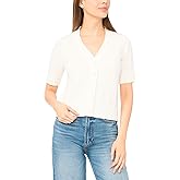 CeCe Short Sleeve Button Front Cardigan