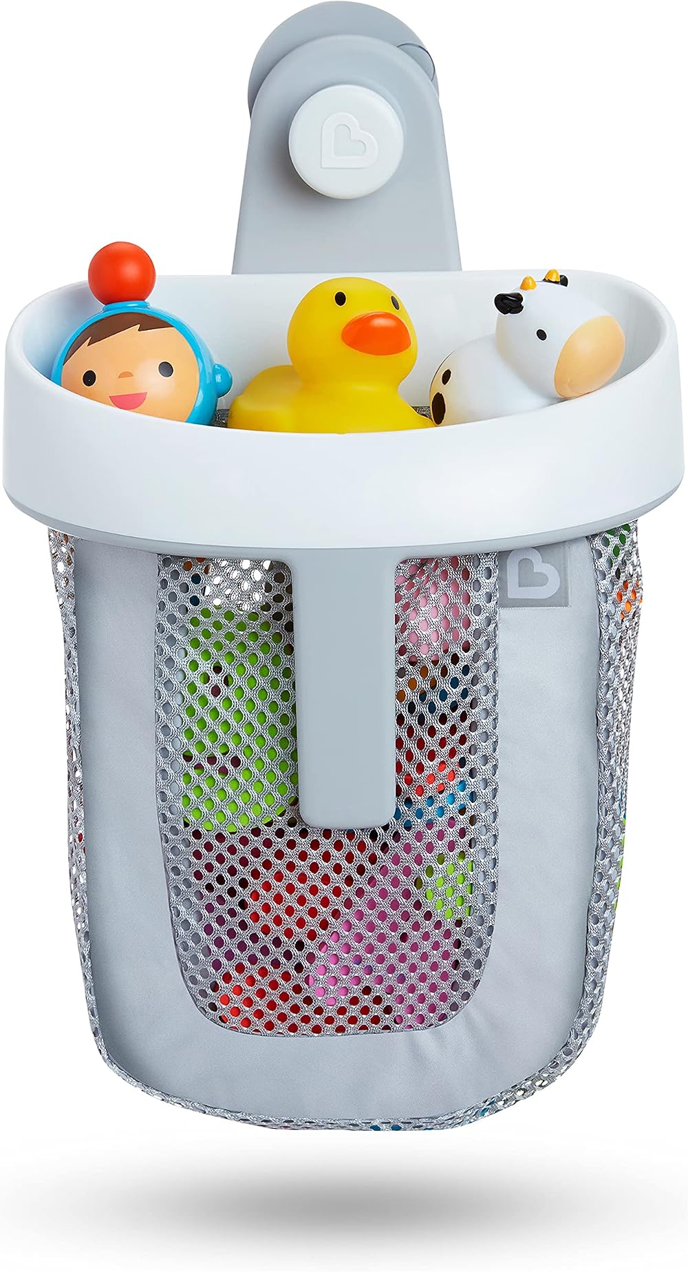 Munchkin Super Scoop Bath Toy Organiser Basket Net with Suction Cup