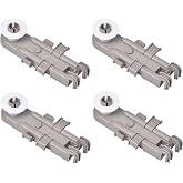 BlueStars 4 Packs 8268743 Dishwasher Upper Rack Wheel | Compatible Compatible with Whirlpool Kenmore KitchenAid Dishwashers - Replaces WP8268743 AP6012252 PS11745459