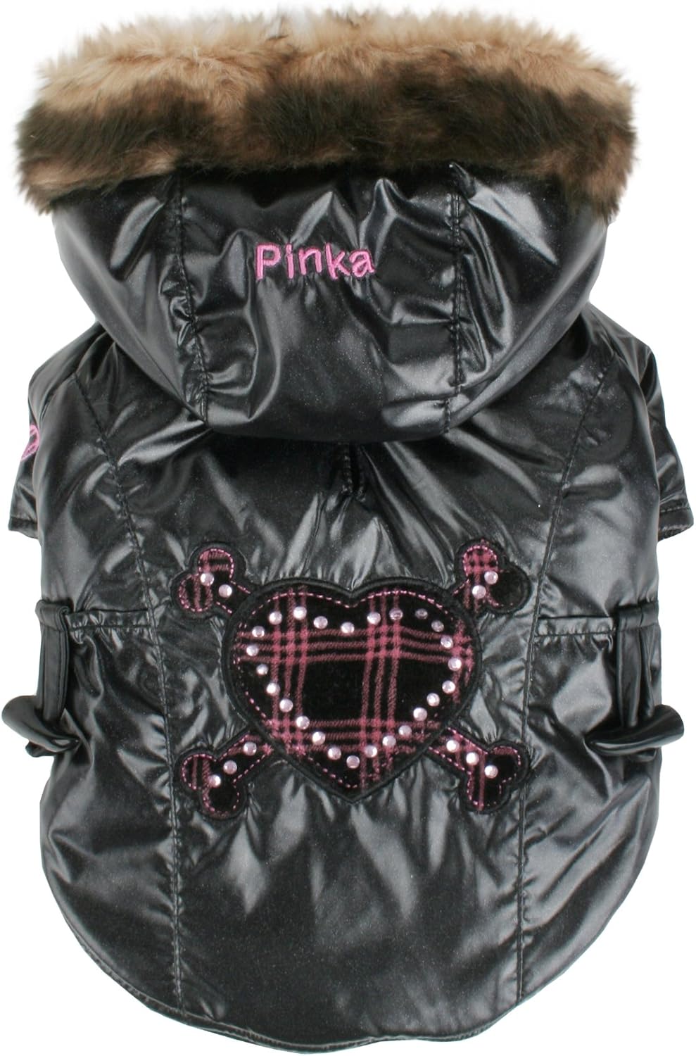 Pinkaholic New York Expresso Winter Coat for Dogs, XLarge