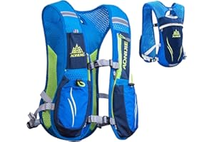 JEELAD Running Hydration Vest Hydration Backpack for Man Women with Water Bladder for Cycling Running Race Marathon Trail