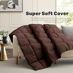 PEACE NEST Soft Lightweight Down Blanket for Bed