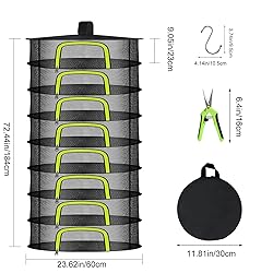 8 Layer Herb Drying Rack, Herb Drying Rack Hanging