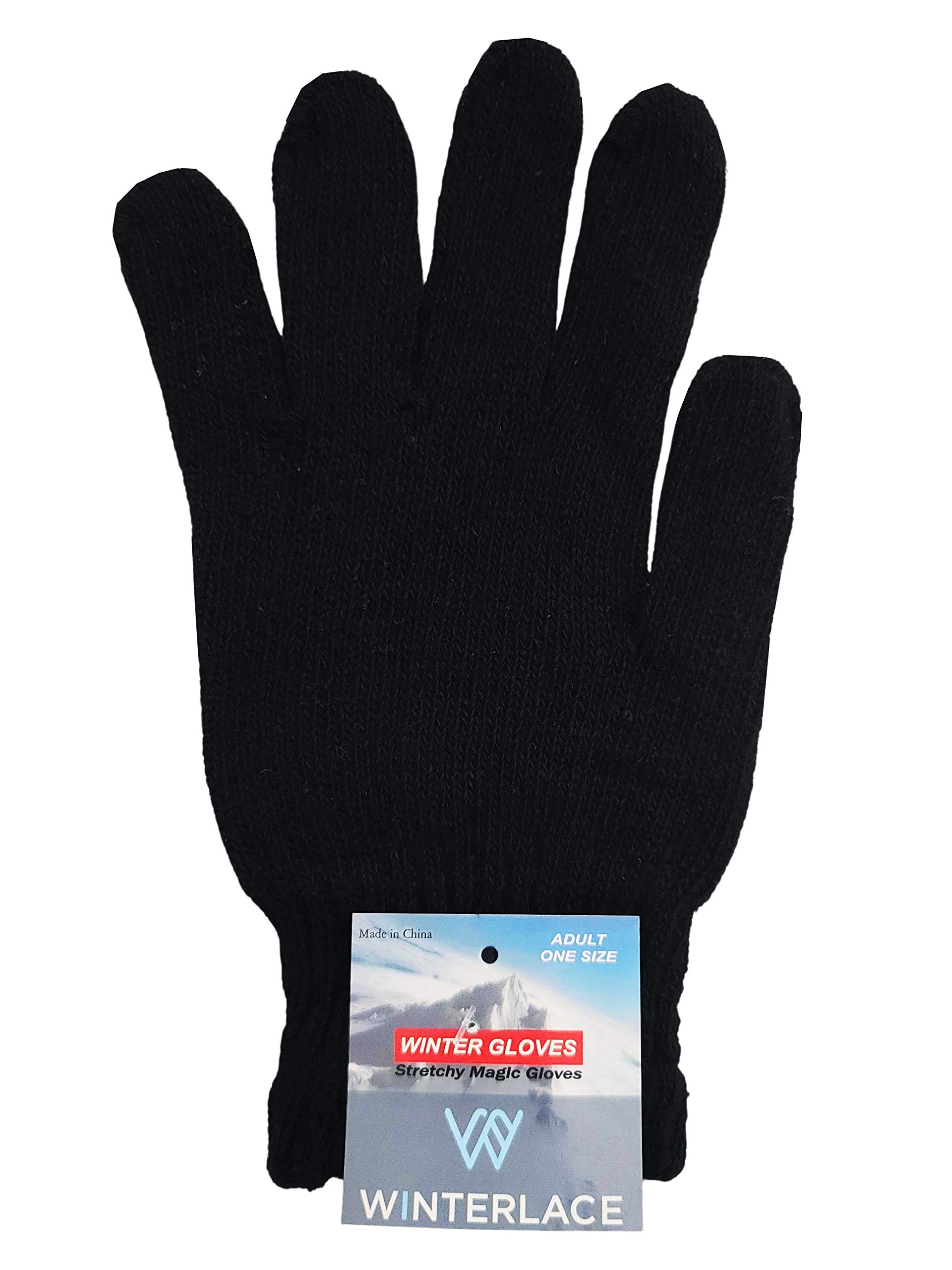 24x Winter Beanies & Gloves Combo Pack, Bulk Pack for Men Women, Warm Cozy Gift