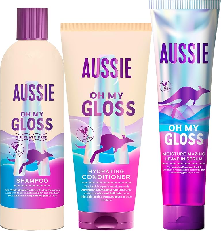 Oh My Gloss Champô Sem Sulfato + Amaciador + Sérum