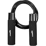 Amazon Basics Cylinder Jump Rope, Black