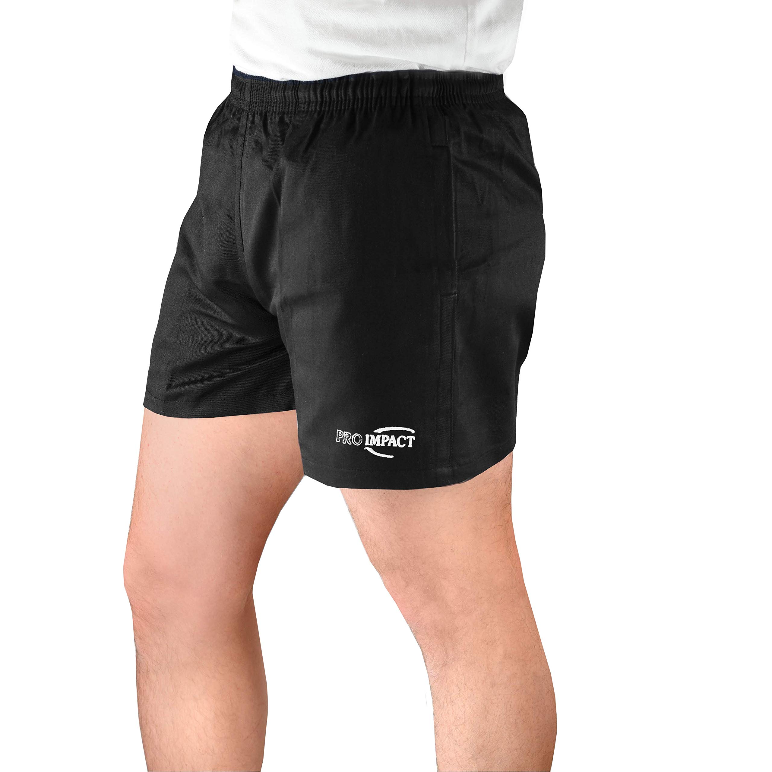 Pro Impact Rugby Shorts Training Professional Shorts with deep Pockets