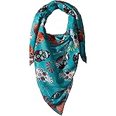Sugar Skull Day of the Dead Oversize Oblong Scarf