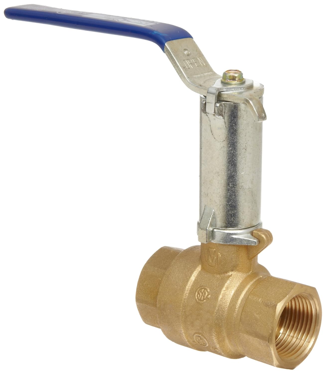 Milwaukee Valve BA475BxH Series Brass Ball Valve with Extension Stem
