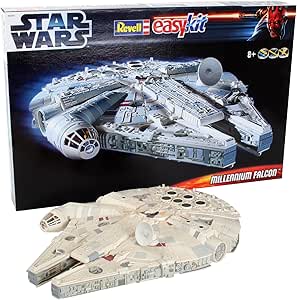 Revell - Maqueta EasyKit Star Wars Millennium Falcon, Escala 1:72 (06658)