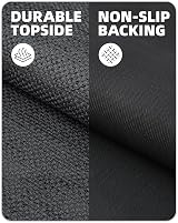 COLOR&GEOMETRY Kitchen Rug 43x120cm Non Slip Grey Washable Runner view 6