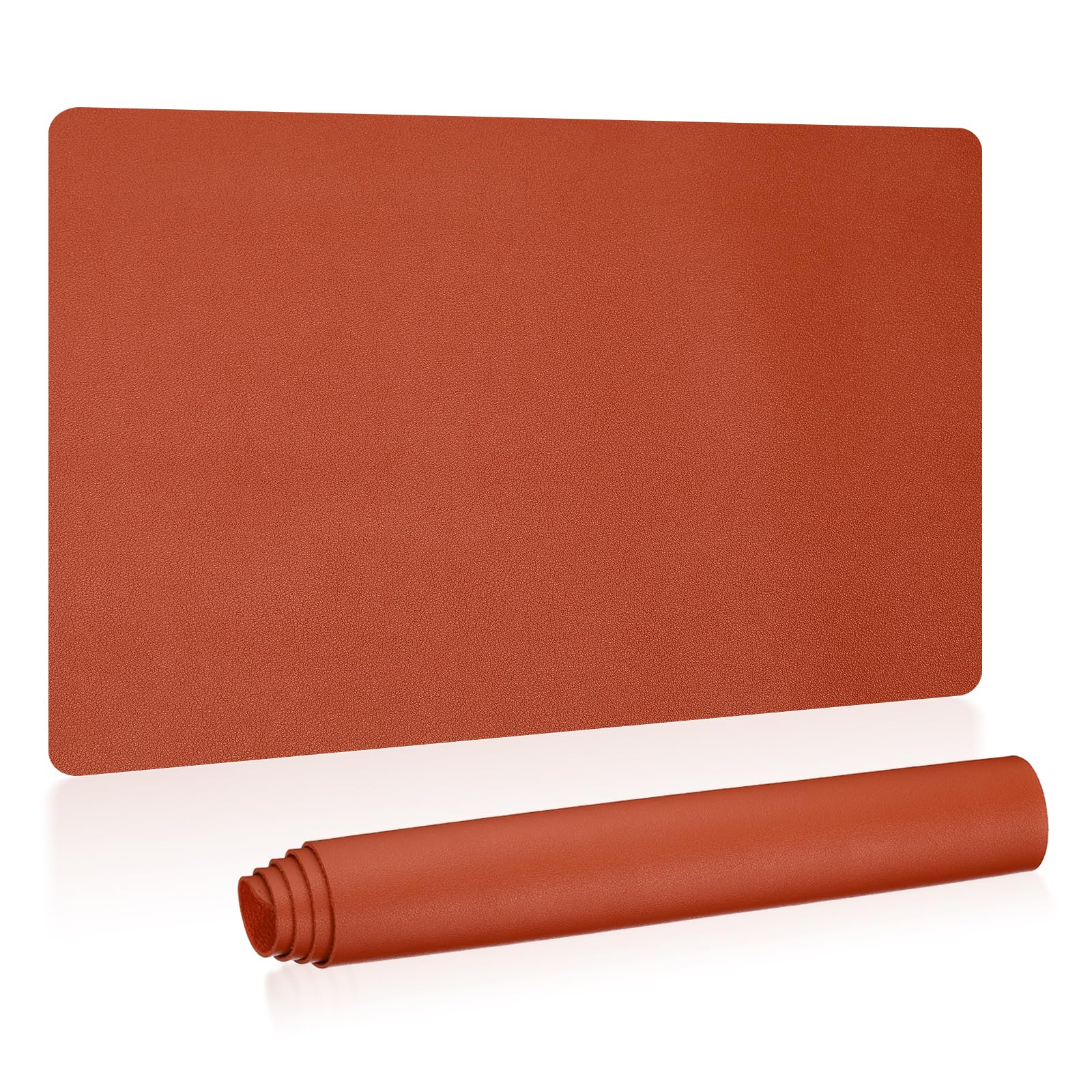 PATIKIL Large Desk Mat, 24"x13", Orange