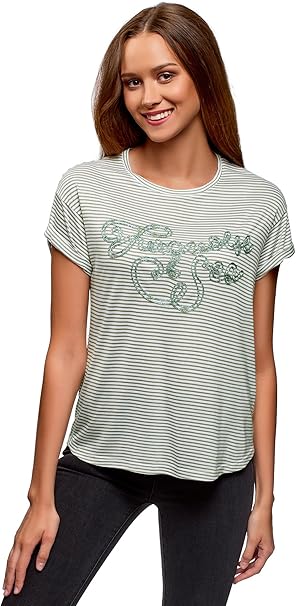 t shirt a righe donna