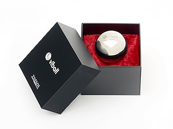 THeros Viball ® 55 mm VIBRIERENDE Edelstahl Kugeln Prostata Training Stimulation XXL Liebeskugeln Anal Plug Giant Loveballs