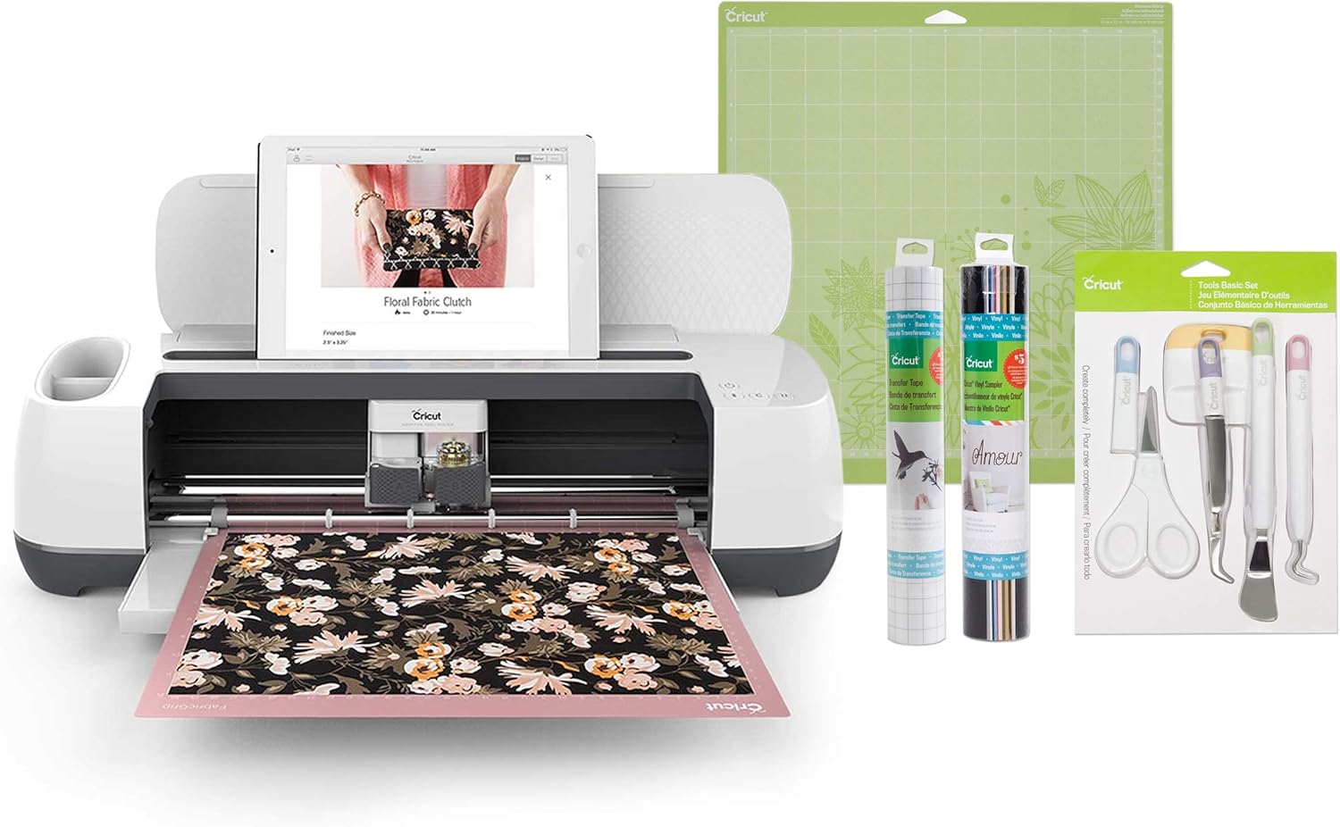 Cricut Maker Ultimate Bundle Includes Tool Set, Mat, Sampler & Transfer Tape Amazon.co.uk