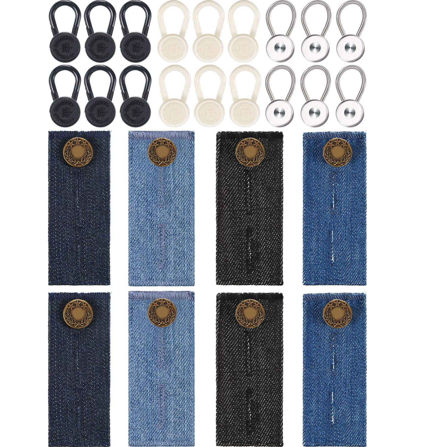 Jeans and Skirts Hestya 26 Pieces Waistband Extender Set Pants Waist