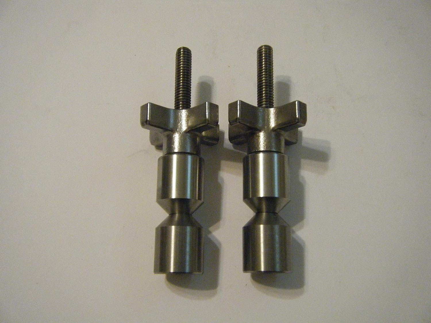 1" Davis Steel Two Hole pin with Quick knobs Industrial