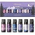 Folkulture 100% Pure Sleep Essential Oils Set - Christmas Gift| Set of 6 Aromatherapy Oils, Diffuser Oils, Fragrance Oil| Euc
