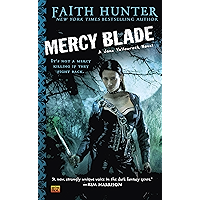 Mercy Blade: A Jane Yellowrock Novel book cover Mercy Blade: A Jane Yellowrock Novel book cover