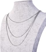 Outus 12m Stainless Steel Cable Chain 2.4mm Silver for Jewellery DIY view 7