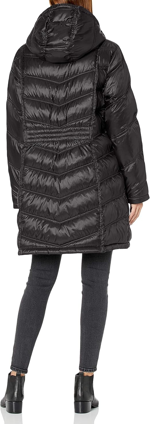 calvin klein puffer jacket plus size