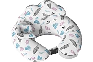 Kompoll Nursing Pillow for Breastfeeding, Ergonomic Feeding Pillows with Removable Washable Cotton Cover, Enhanced Posture Support with Adjustable Waist Ties for Mom and Baby, Gray