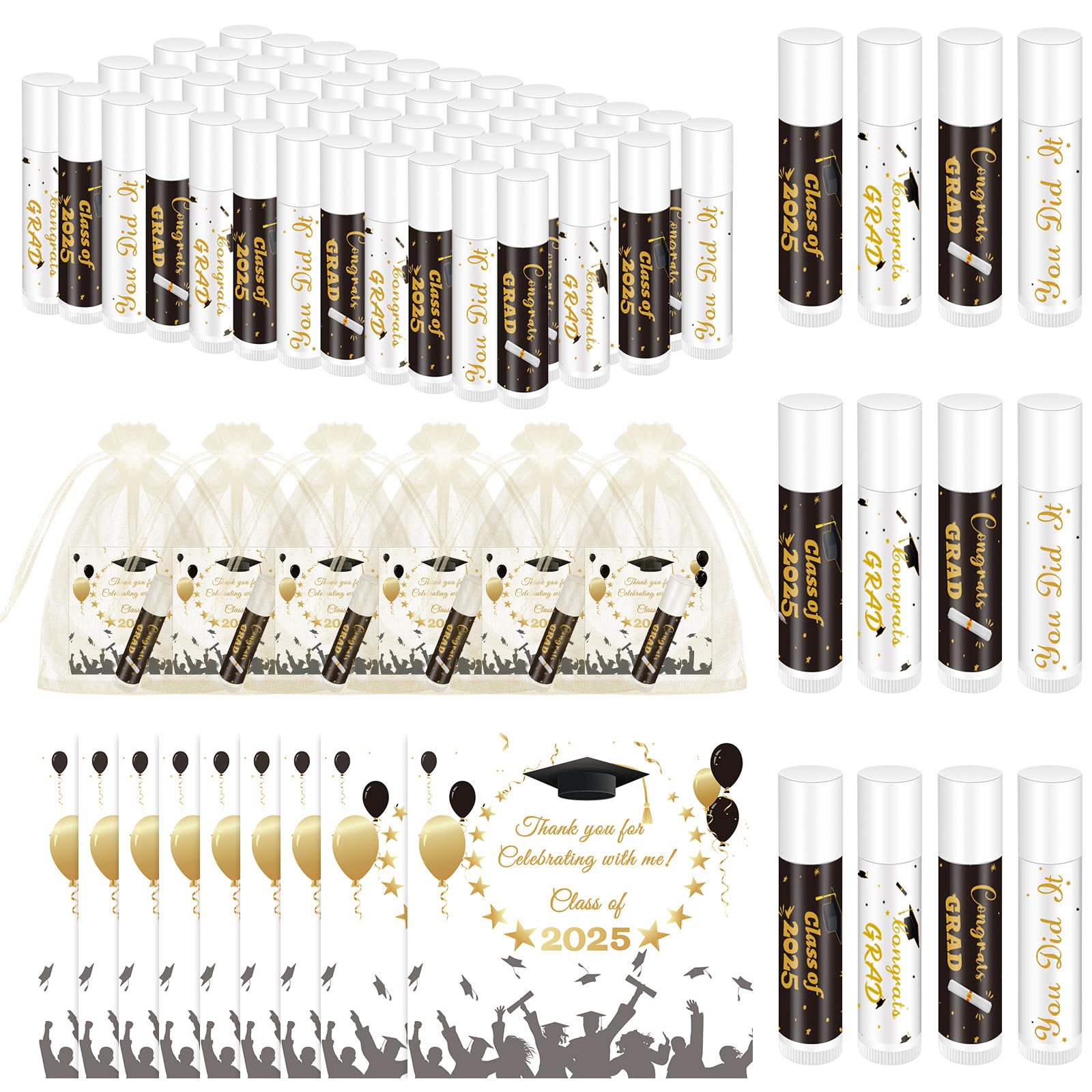 Swiffen Set Graduation Thank You Gifts Lip Balms Bulk Graduation Party ...