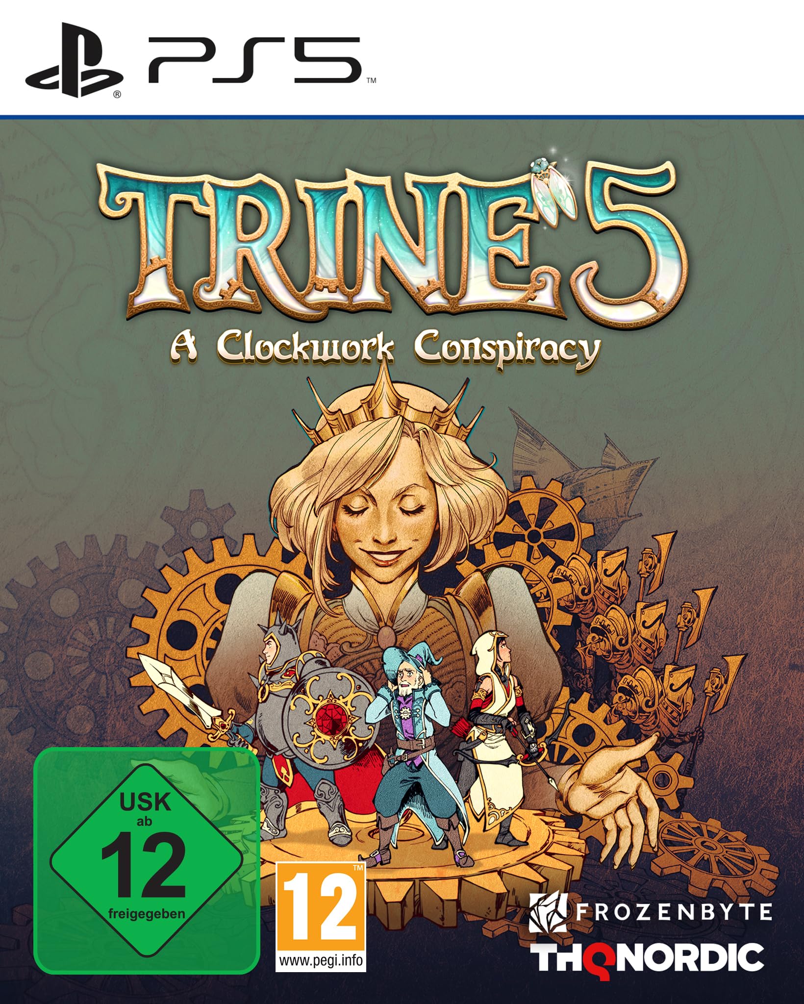 Trine 5 - A Clockwork Conspiracy - PlayStation 5 Trine 5 - A Clockwork Conspiracy - PlayStation 5 PlayStation 5 PlayStation 4 Nintendo Switch PC PC Code - Steam Xbox Series X