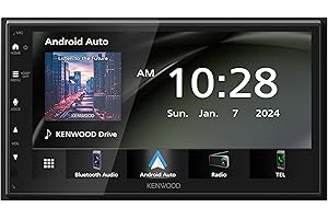 KENWOOD DMX40S Digital Car Stereo (50W x 6 Channel), Compatible with Apple CarPlay and Android Auto, Bluetooth Enabled Main U