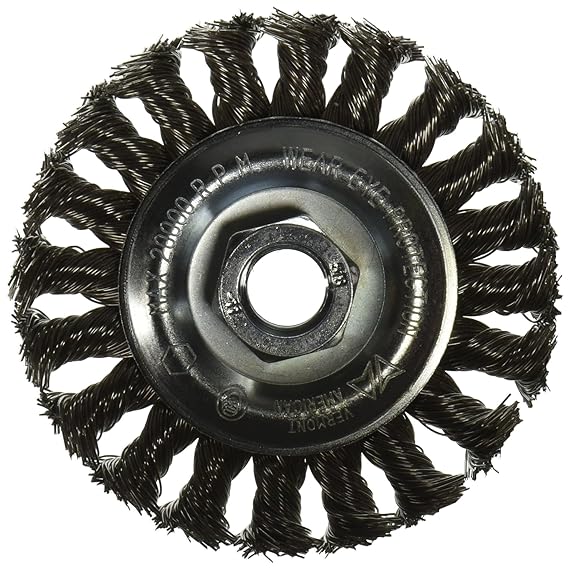 Vermont American 16855 4Inch Stainless Steel Knotted Wire