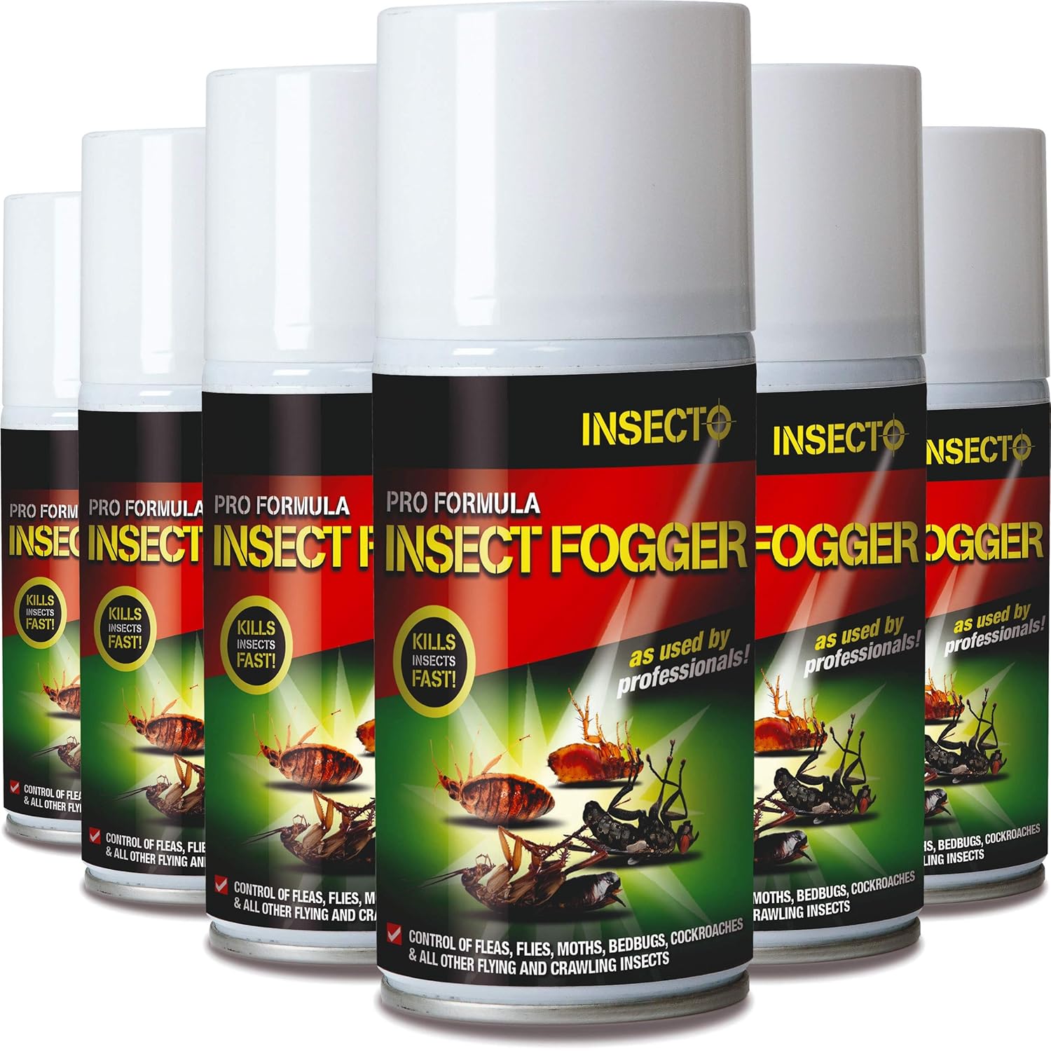 Insecto Pro Formula Insect Fogger 150ml (Pack of 6) Amazon.co.uk