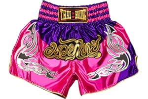 SIAMKICK Classic Muay Thai Shorts for Men Women Boxing Kickboxing High Grade MMA Fight Clothing Training Workout Trunks