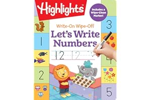 Write-On Wipe-Off Let's Write Numbers (Highlights Write-On Wipe-Off Fun to Learn Activity Books)