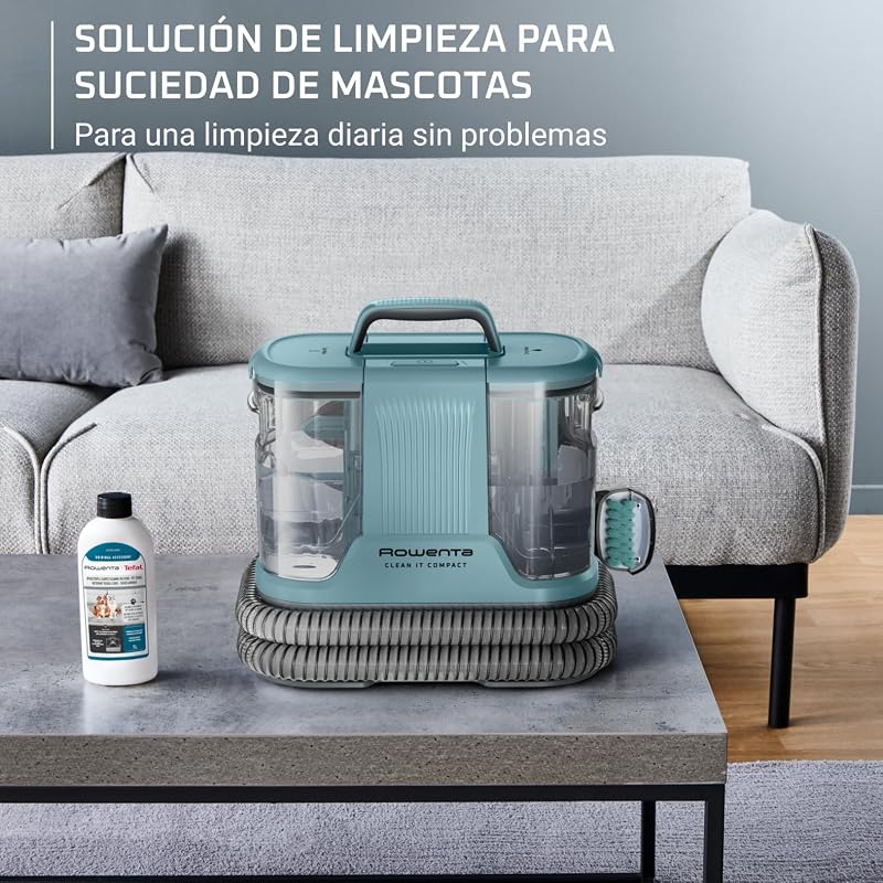 Clean It Compact, Aspiradora tapicerías 400W, 4 Acc, Hasta 11,5 Kpa