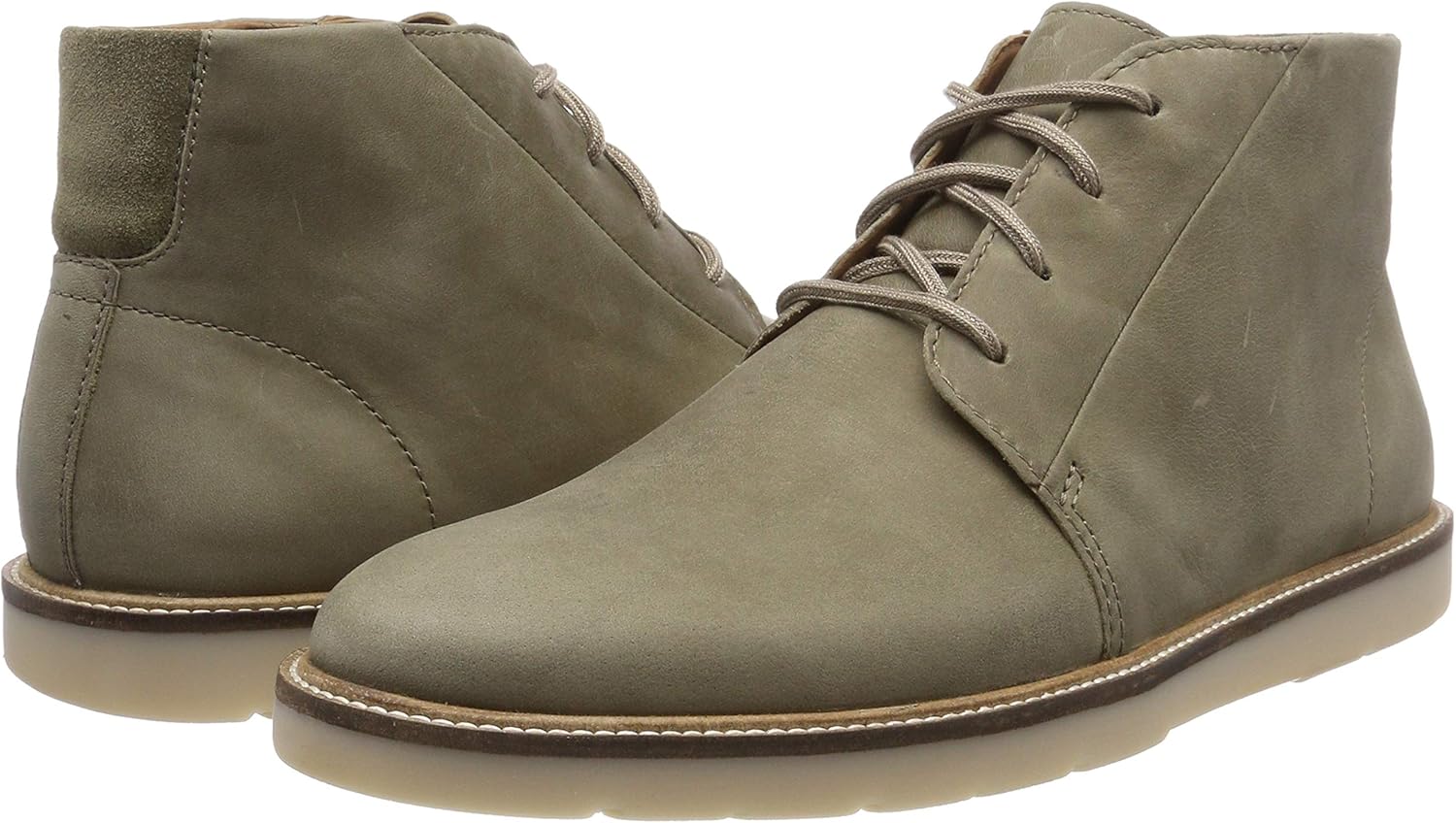 clarks grandin mid dark tan leather