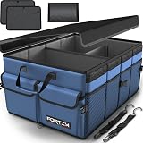 FORTEM Car Boot Organiser 50L Collapsible SUV Trunk Storage 600D Oxford