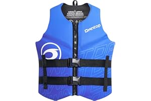 Owntop Swim Vest Adult Water Sport Vest Neoprene Floaties for Swimming, Boating, Kayaking | Swim Jacket for Adult